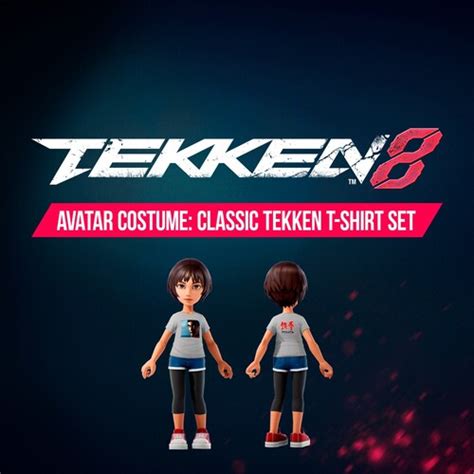 TEKKEN 8 - Avatar Costume: Classic TEKKEN T-Shirt Set | Deku Deals