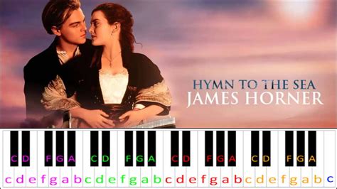 Hymn To The Sea by James Horner (Titanic) | Piano Letter Notes