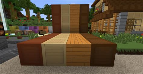 Oak Wood Planks Minecraft