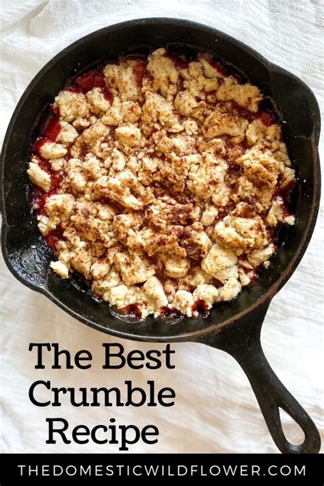 Best Crumble Recipe