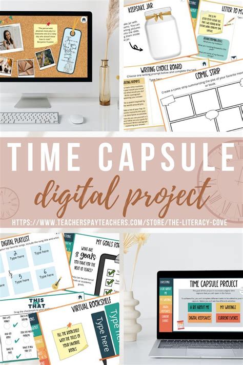 Digital Time Capsule Project | No Prep Activity | Back to School | Time ...