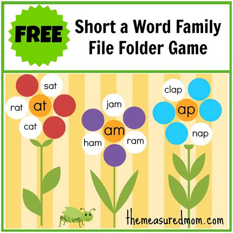 File Folder Games For Toddlers Free Printable | Free Printable A to Z