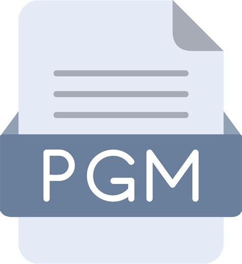 PGM File Format Line Icon 28642800 Vector Art at Vecteezy