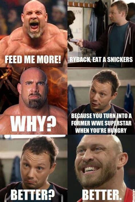 Better... | Wwe funny, Wrestling memes, Wwe memes