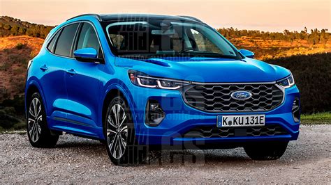 Ford Kuga 2023: así será el lavado de cara del SUV de Ford