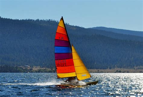 outside of the bubble: Hobie sailing on Flathead Lake