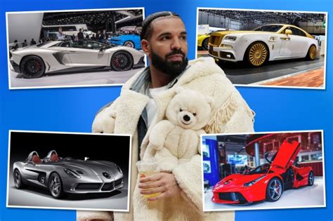 Drake’s jaw-dropping car collection revealed including Ferraris, Bugattis and a stunning one-off ...