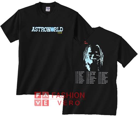 Travis Scott Astroworld Tour Unisex adult T shirt