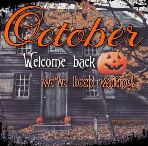 Welcome October 2019 | Halloween countdown, Halloween eve, Halloween fun