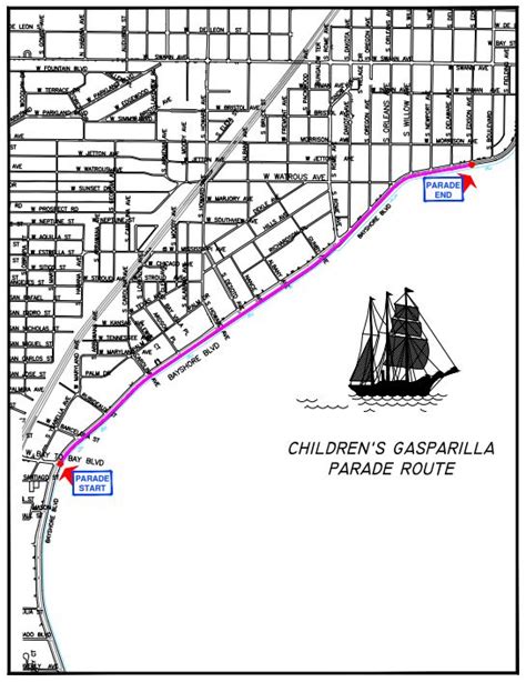 Road closures for 2022 Gasparilla Children’s Parade | WFLA