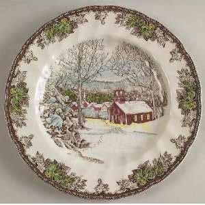 johnson brothers friendly village giving plate nib