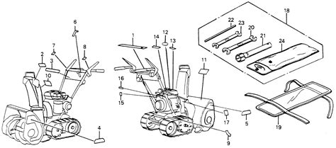 Parts for Snow Blowers HS HS55 HS55K2 TAS HS55K2-1200001-9999999 LABELS ...