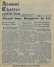 Assumption College Alumni Chatter 1952 : Assumption College (Windsor, Ontario) : Free Download ...