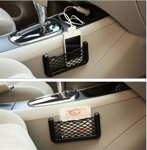 Car Styling Upgrade Storage Net Bag Holder Pocket Organizer for Honda ...