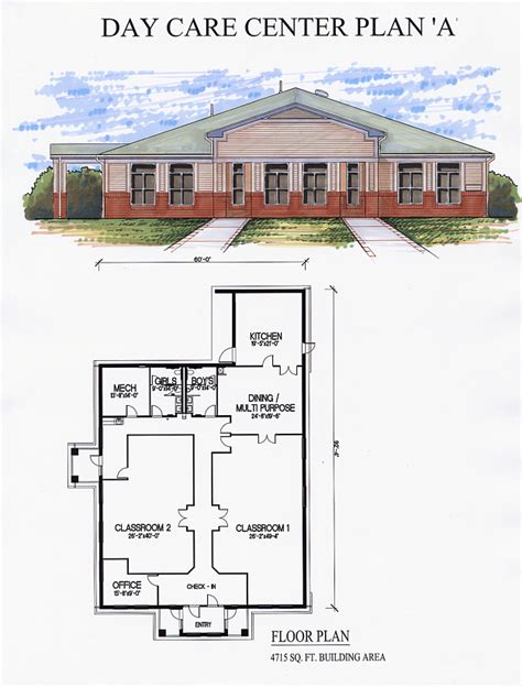 Day Care Center Plan A