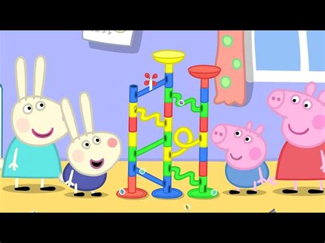 Peppa's Marble Run @Peppa Pig - Official Channel - Videos For Kids