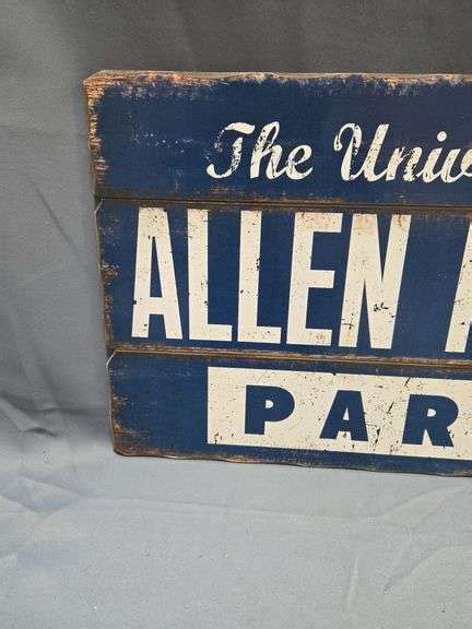 Open Road Brand University Of Kansas Allen Fieldhouse Parking Faux Sign ...