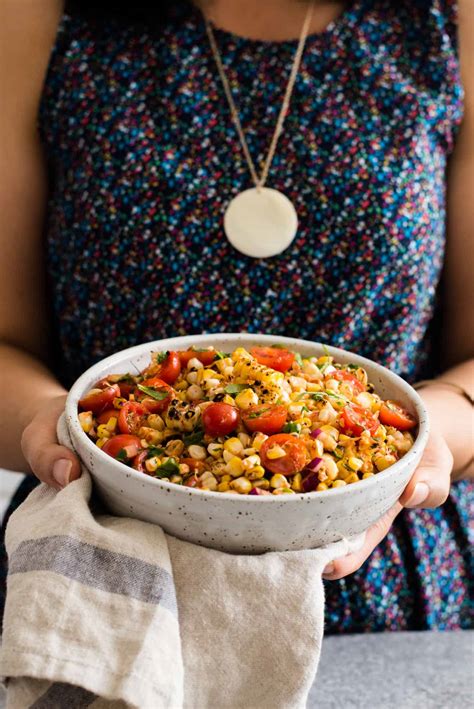 Grilled Corn Salsa | Healthy Nibbles