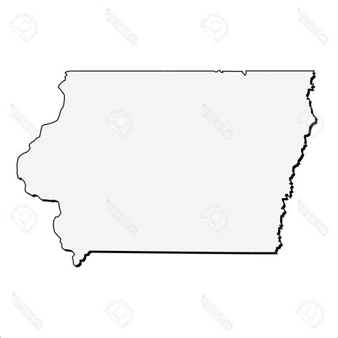 Iowa Outline Vector at Vectorified.com | Collection of Iowa Outline ...