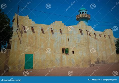 Exterior View To Grand Mosque of Zinder , Niger Stock Image - Image of ...