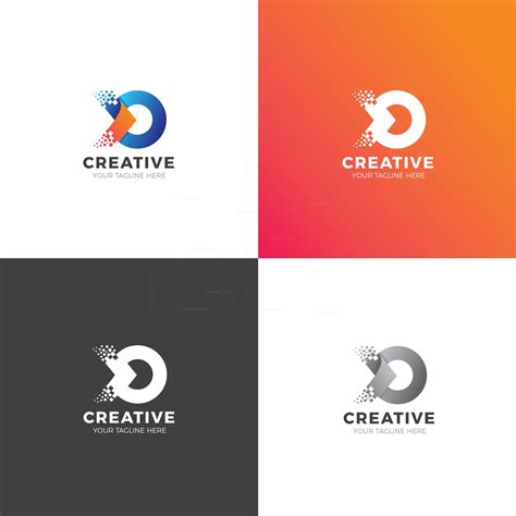 Modern Company Logo Design Template · Premium Graphic Design Templates