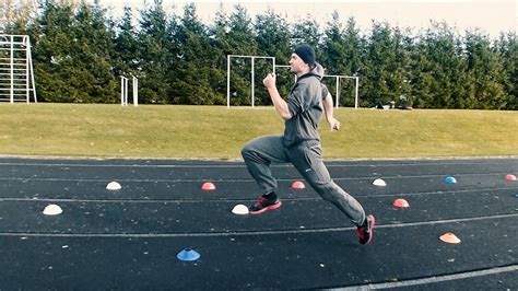 Sprint stride length training →2.6m← - YouTube