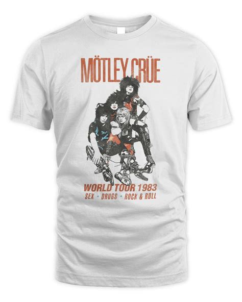 Motley Crue Merch World Tour 83 Shirt | Aacipt