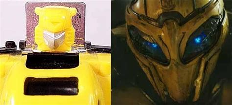 Bumblebee (2018)- Bee's redesigned battle mask, in addition to having ...