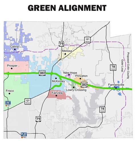 Hwy 380 Feasibility Study — New Hope - Celina Texas Map | Printable Maps