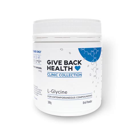 L-Glycine - Give Back Health