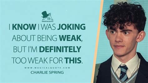 Charlie Spring Quotes - MagicalQuote