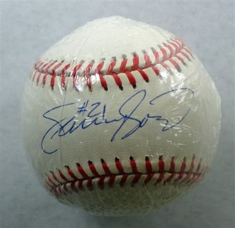 Sammy Sosa Autographed Baseball with Cert