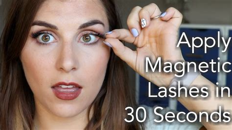 How To Apply Magnetic Eyelashes For Beginners