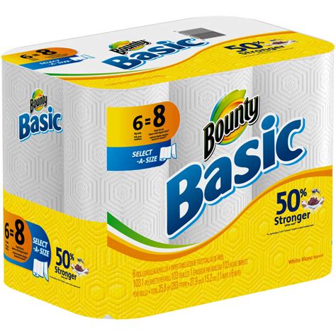 Target: Bounty Basic Paper Towels Only $0.35 a Roll! - Become a Coupon Queen