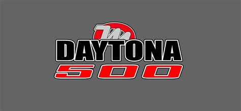 Daytona 500 Logo Digital Art by Mike Ouellette - Pixels