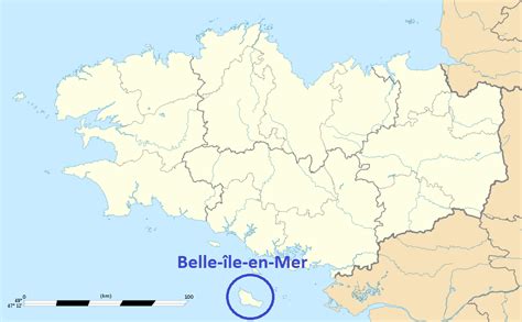 Carte Belle Ile En Mer - SteffanEzmii