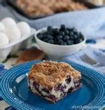 Blueberry Cream Cheese Muffins - A Family Feast®