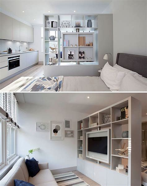 50 Small Studio Apartment Design Ideas (2023) – Modern, Tiny & Clever | Small studio apartments ...