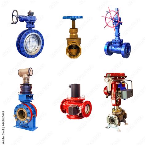 modern shut-off valve with automatic and manual control for a gas ...