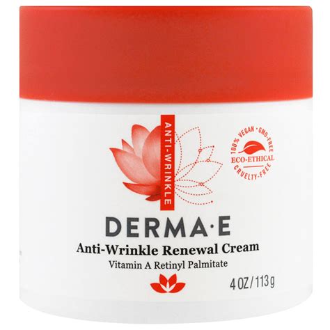 Derma E, Anti-Wrinkle Renewal Cream, 4 oz (113 g) - iHerb