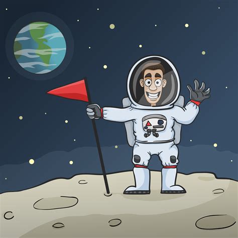 Astronauta Caricatura