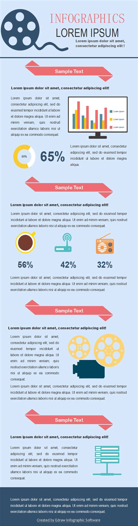 Newspaper Infographic Templates - Edraw