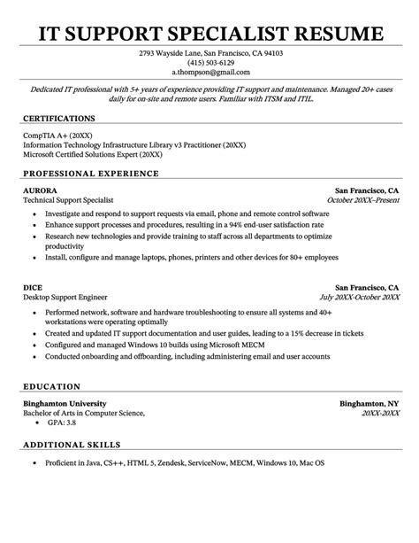 Network Administrator Resume (Sample & Writing Tips)