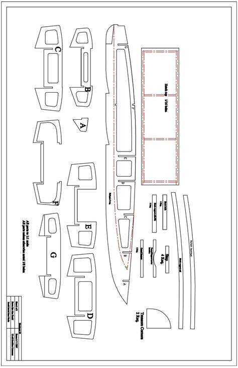 Download 42 R C Catamaran Parts Blueprint Model Boat Plans Boat Desig in 2023 | Model boat plans ...