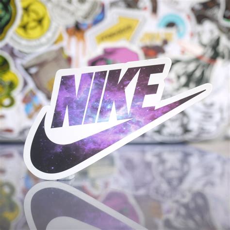 NIKE Classic Logo in Milky Way Color Sticker | Imagenes de nike, Nike, Disenos de unas