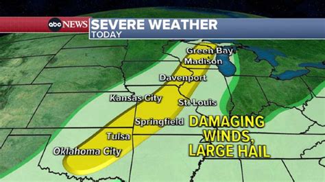 One dead in South Dakota storms as severe weather hits Heartland, moves ...