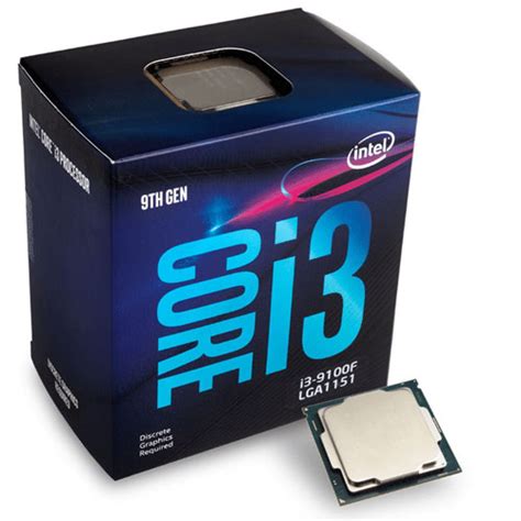 Intel® Core™ i3-9100F Processor