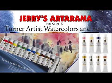 Professional Artists' Watercolors - Turner Watercolors | Jerry's Artarama