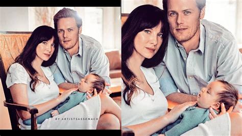 Sam Heughan Have A Beautiful Family - YouTube