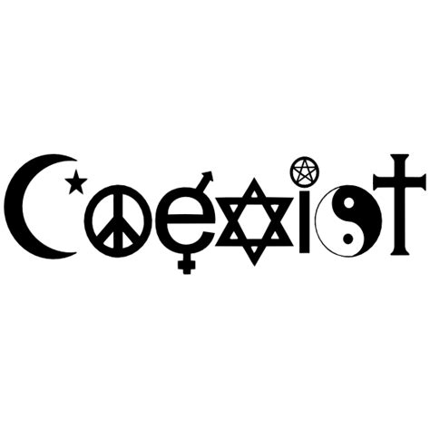 Coexist Sticker